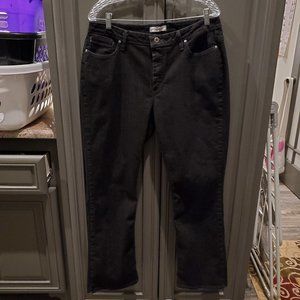 Riders Black Boot Cut Jeans